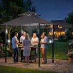 Durable Outdoor Grill Gazebo Canopy for Backyard Barbecue  Sturdy Shelter, Weather-Resistant, Ideal for Patio and Garden