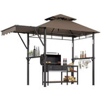 Durable Outdoor Grill Gazebo Canopy for Backyard Barbecue  Sturdy Shelter, Weather-Resistant, Ideal for Patio and Garden