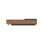 Luck Live Mid-Century Modern 78.74102.3 Extendable TV Stand with 3 Drawers, Textured Front Design & Modern Media Console for Living Room