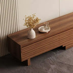 Luck Live Mid-Century Modern 78.74102.3 Extendable TV Stand with 3 Drawers, Textured Front Design & Modern Media Console for Living Room