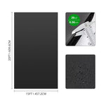 Black LLDPE Pond Liner 15x20 FT, 20 Mil UV Resistant Preformed for Outdoor Fish and Koi Ponds