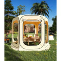 All Weather Pop Up Bubble Tent Clear Rain Tent, Instant Camping Sun Shelter with Carry Bag for Patio Backyard Deck