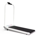 Whisen 2 in 1 Upgrade Foldable Treadmills, Home Exercise Equipment Treadmills, Under Desk Walking Pad with Handle Bar & Incline
