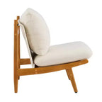Christopher Knight Home Vista Accent Chair Mocha with Natural Wood Frame, Set of 2