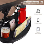 Costway 2PC Zero Gravity Chair Adjustable Recliners Textiliene