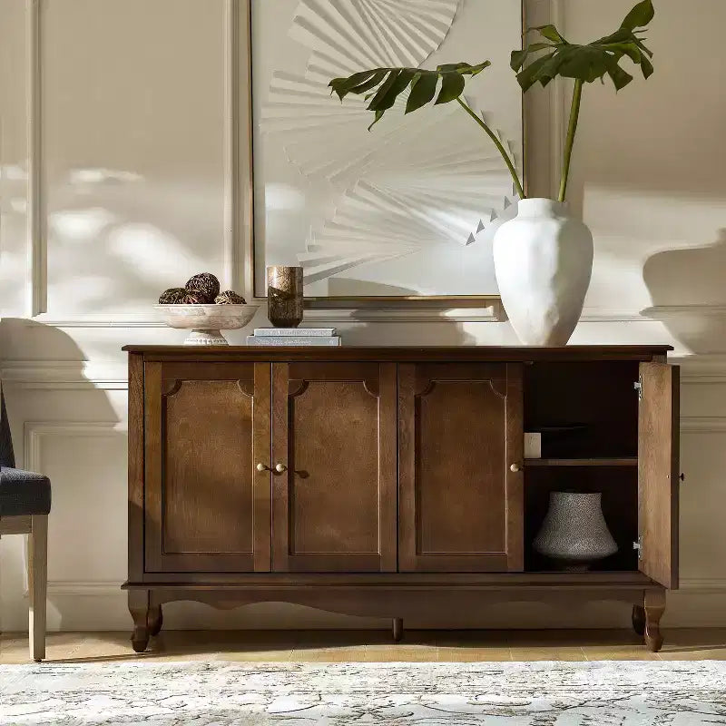 Janey 58 Wide 4 door Sideboard|HULALA HOME-ACORN