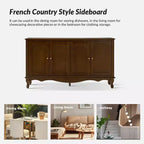 Janey 58 Wide 4 door Sideboard|HULALA HOME-ACORN