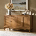 Janey 58 Wide 4 door Sideboard|HULALA HOME-ACORN