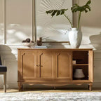Janey 58 Wide 4 door Sideboard|HULALA HOME-ACORN