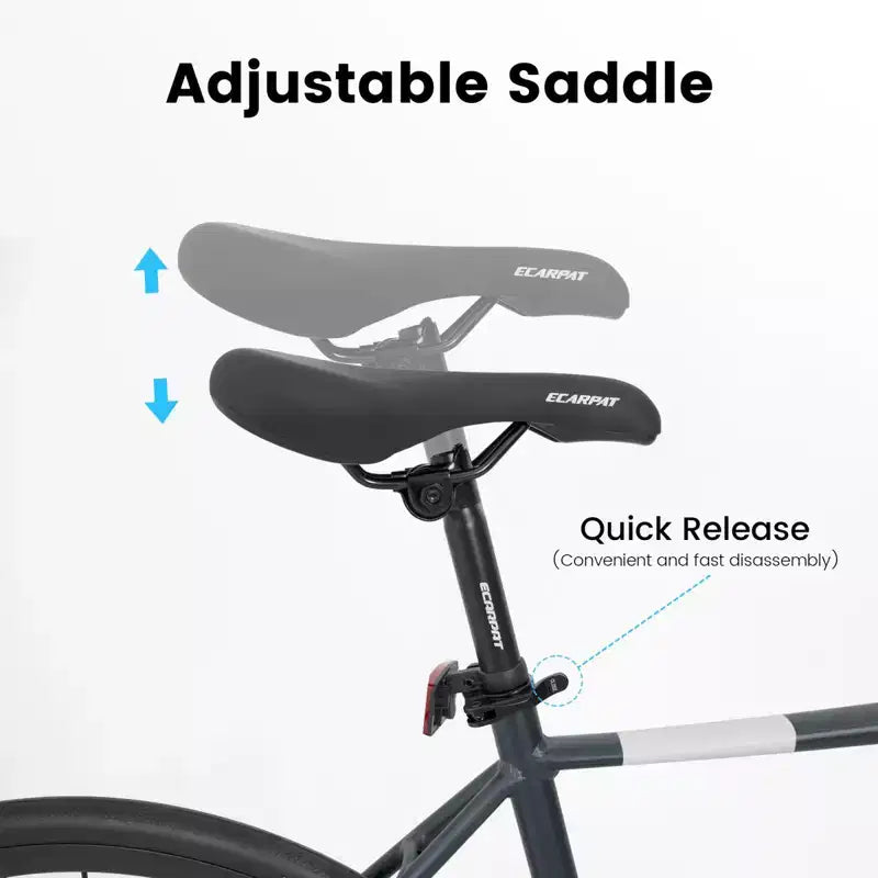 NAYSAYE 700C Road Bike 16 Speed Lightweight Aluminum Frame Bicycle with Dual Disc Brakes for Men and Women, 68*18*37.5