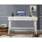 Flynn Large Desk, White