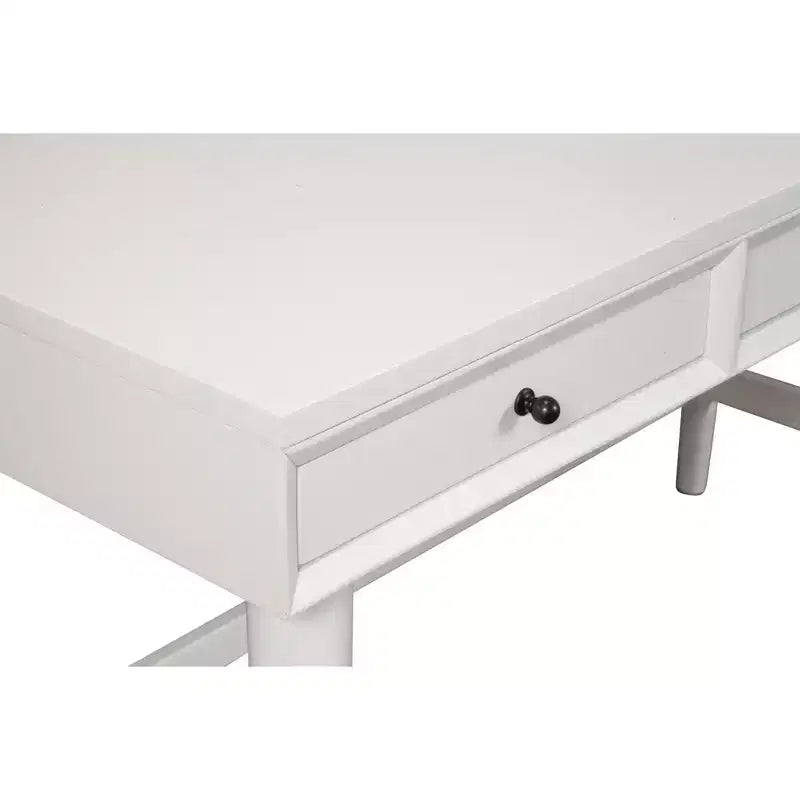 Flynn Large Desk, White