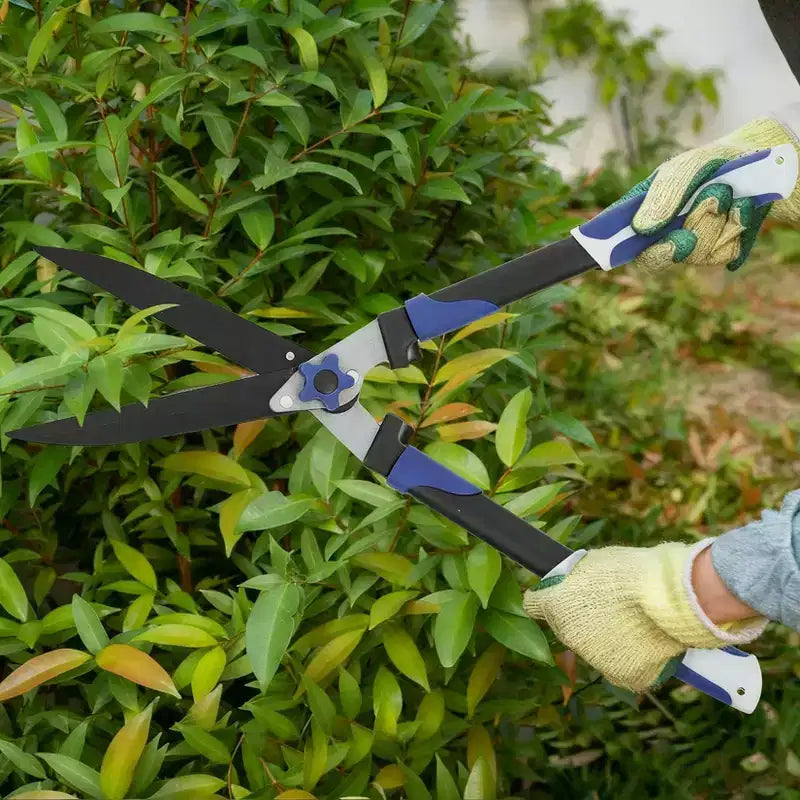 24 Hedge Shears, Wavy Blade Garden Scissors & Pruning Shears, Garden Shears For Trimming/Shaping Hedges and Shrubs in Lawn Yard