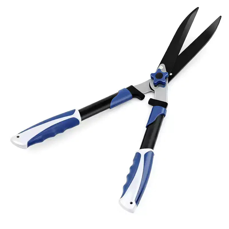24 Heavy-Duty Hedge Shears with Wavy Blades, Professional Garden Pruning Shears, Hedge Trimmer Scissors for Precise Gardening and Landscaping