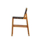 Christopher Knight Home Elara Farmhouse Patio Acacia Wood Woven Rope Bar Stools (Set of 2)