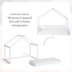 Little Seeds Trellis House Toddler Bed