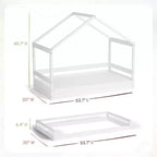 Little Seeds Trellis House Toddler Bed