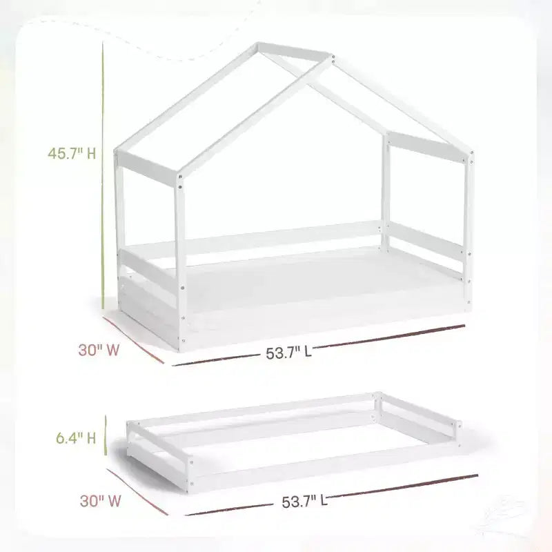 Little Seeds Trellis House Toddler Bed