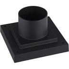 John Timberland Westmont 20 3/4 High Sand Black Outdoor Pier Light