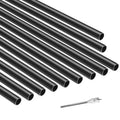 VEVOR Staircase Balusters 101 Pack, 32 In Aluminum Stair Balusters, 3/4 In Rainwater-Proof Round Metal Spindle Railing, Black
