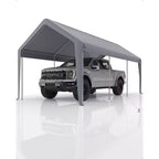 Replacement Canopy Cover for Carport Heavy Duty Waterproof UV Resistant PE Fits 13x20 13x25 20x13x11 ft White Yellow Top Only No Frame