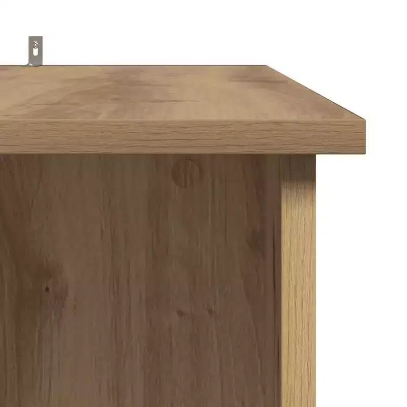 vidaXL Bar Table with Shelf Engineered Wood Dining Kitchen High Tall Wall Room