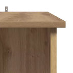 vidaXL Bar Table with Shelf Engineered Wood Dining Kitchen High Tall Wall Room