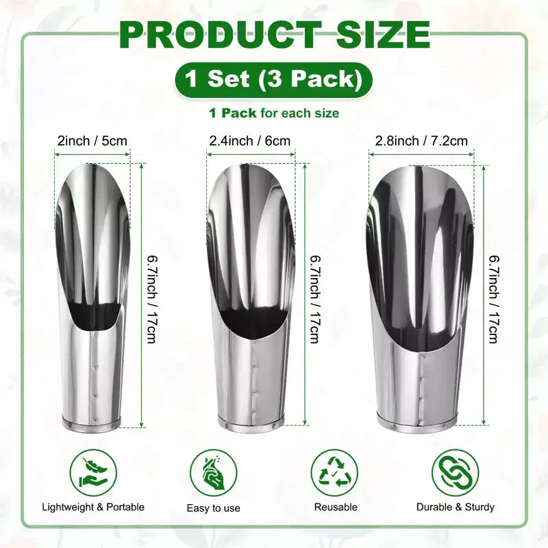 Unique Bargains Stainless Steel Multipurpose Durable Lightweight Shovel