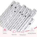 Unique Bargains Aluminum Durable DIY Outdoor Wind Chime 4 Sizes