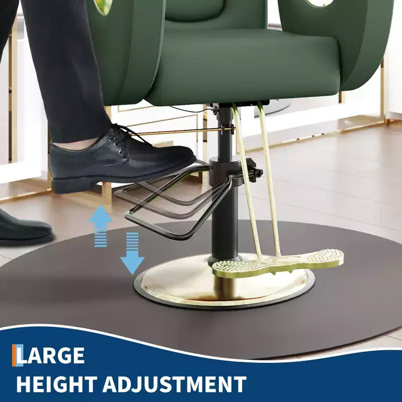 Garvee Professional Barber Chair Reclining, Beauty Salon Chair gamming chair for Barbershop&Home, 360 Swivel Salon Chair for Hair Stylist