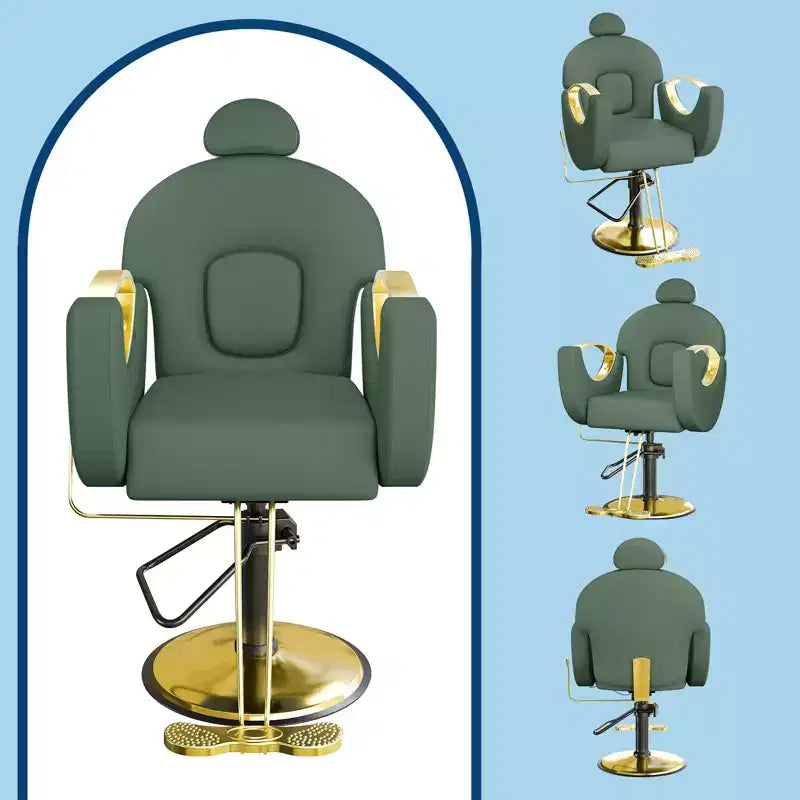 Garvee Professional Barber Chair Reclining, Beauty Salon Chair gamming chair for Barbershop&Home, 360 Swivel Salon Chair for Hair Stylist
