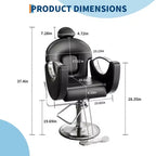 Garvee Professional Barber Chair Reclining, Beauty Salon Chair gamming chair for Barbershop&Home, 360 Swivel Salon Chair for Hair Stylist