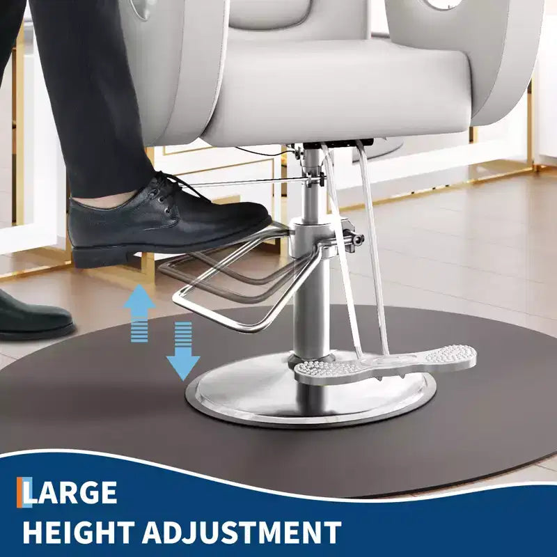 Garvee Professional Barber Chair Reclining, Beauty Salon Chair gamming chair for Barbershop&Home, 360 Swivel Salon Chair for Hair Stylist