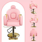 Garvee Professional Barber Chair Reclining, Beauty Salon Chair gamming chair for Barbershop&Home, 360 Swivel Salon Chair for Hair Stylist