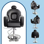Garvee Professional Barber Chair Reclining, Beauty Salon Chair gamming chair for Barbershop&Home, 360 Swivel Salon Chair for Hair Stylist