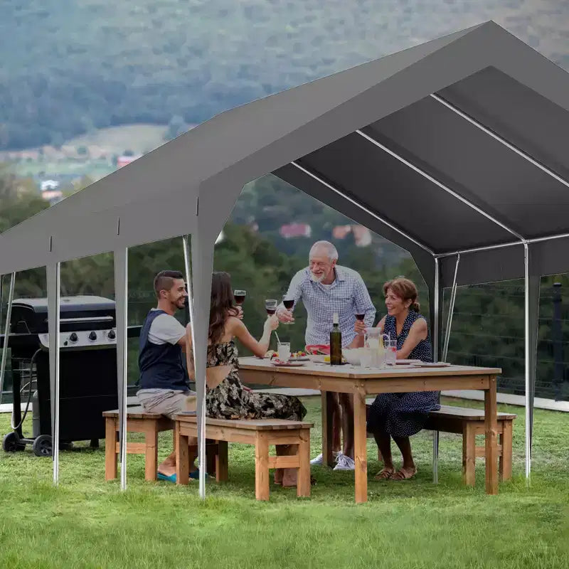 Carport Canopy 10'x20'Heavy Duty,Portable Garage Upgraded Extra Large Car Carport Canopy