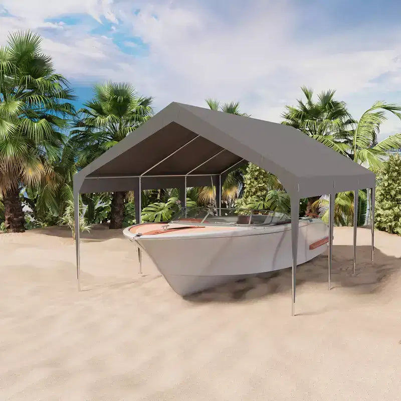 Carport Canopy 10'x20'Heavy Duty,Portable Garage Upgraded Extra Large Car Carport Canopy