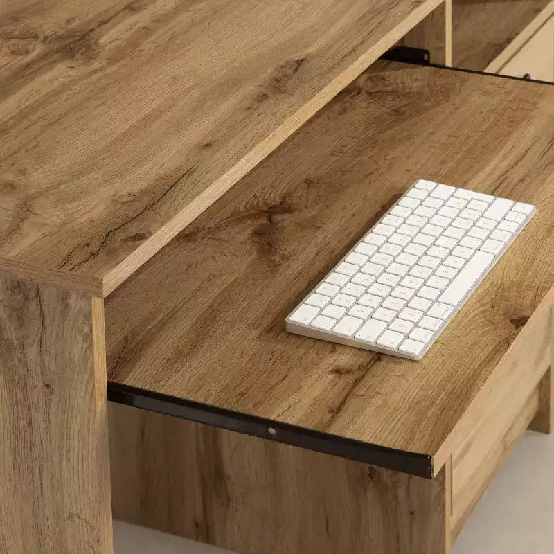 HomeStock Kids Desks with Open Storage Shelf