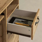HomeStock Kids Desks with Open Storage Shelf