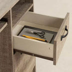 HomeStock Kids Desks with Open Storage Shelf