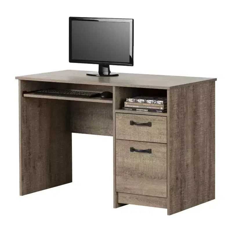 HomeStock Kids Desks with Open Storage Shelf