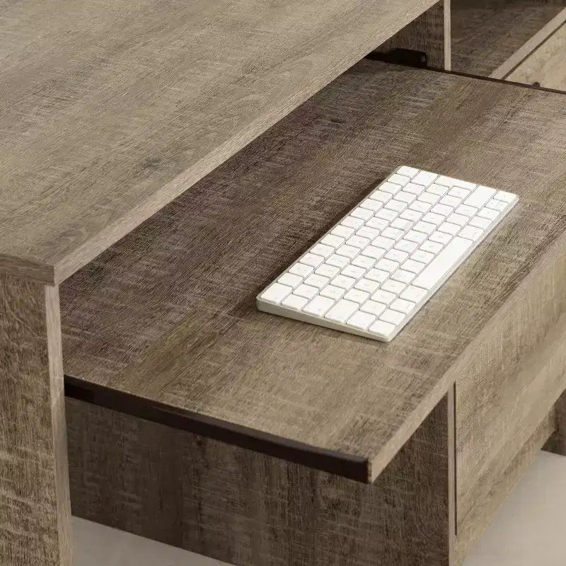 HomeStock Kids Desks with Open Storage Shelf
