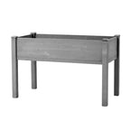 Large Raised Garden Bed with Legs, 48 L x 24 W x 30 H, Made of Solid Wood