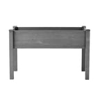 Large Raised Garden Bed with Legs, 48 L x 24 W x 30 H, Made of Solid Wood
