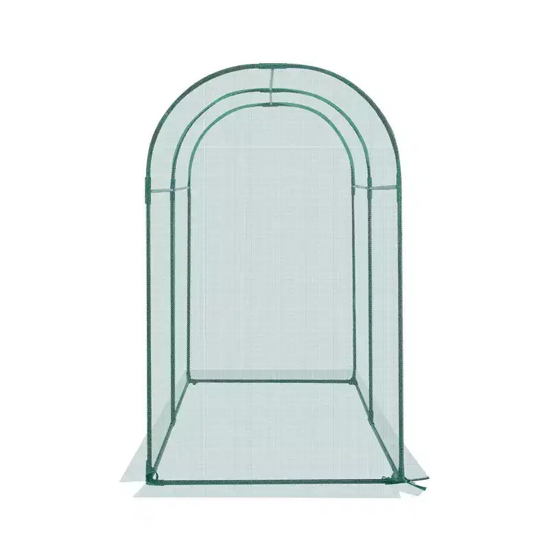 Crop Cage, 5.9 x 2.98 x 4.9 ft Plant Protection Tent with Zippered Door, Wind-Resistant Tall Crop Cage, Easy to Install