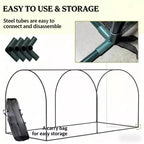 Plant Protection Tent,Crop Cage with Two Zippered Doors,Storage Bag and Ground Stakes, for Garden,Yard,Lawn
