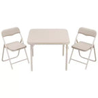 Folding Kids Table and Chair Set, Portable Activity Furniture, Metal Frame, for Classroom
