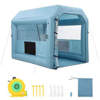 Inflatable Paint Booth - Portable Spray Tent with 3-Layer HEPA Filtration, 480W Blower, 210D Oxford Fabric for Car & Furniture