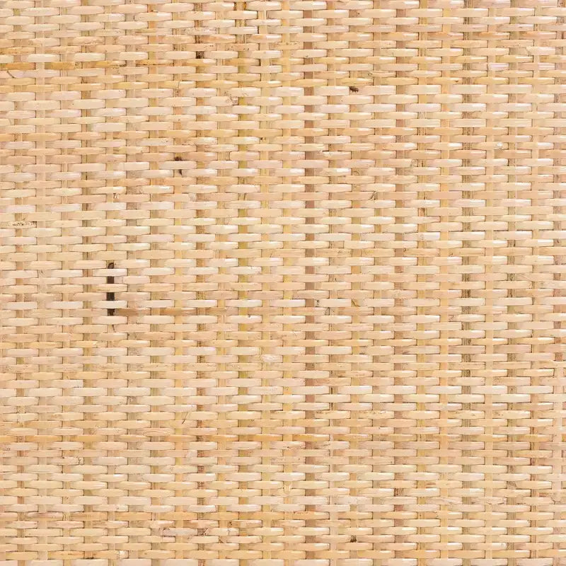 GDFStudio Geoffrey Bohemian Style Acacia Wood and Rattan Bar Stool