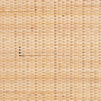 GDFStudio Geoffrey Bohemian Style Acacia Wood and Rattan Bar Stool